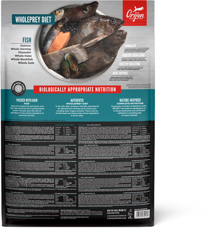ORIJEN Small Breed Marine Fish – 2. kép