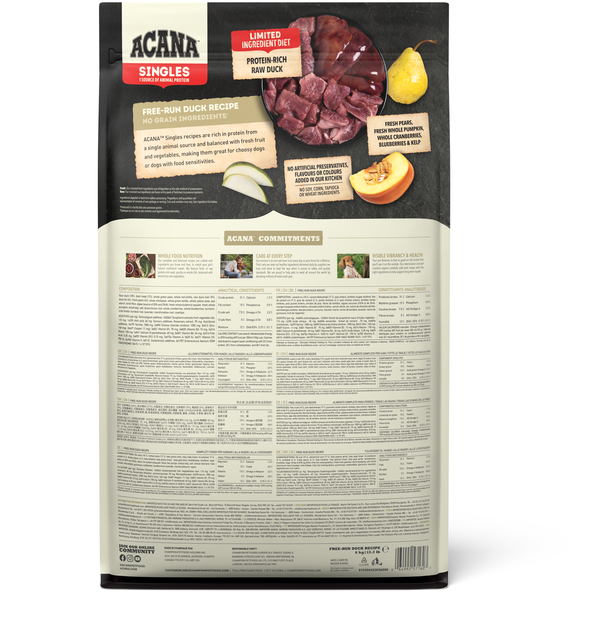 ACANA Free-Run Duck – 2. kép